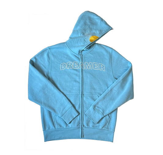 “Dreamer” Full Zip (Sky Blue)